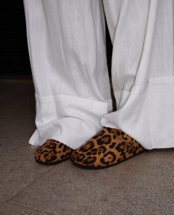 Sandalo sabot boston maculato