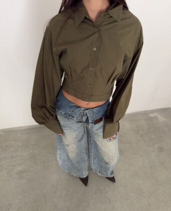 CAMICIA CROP